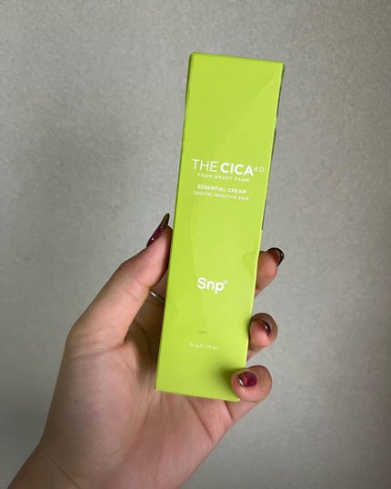 THE CICA 4.0 エッセンシャルクリーム/SNP/フェイスクリームを使ったクチコミ(2枚目)