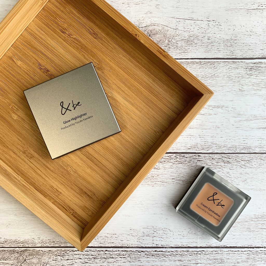 &be グロウハイライター/＆be/クリームハイライトを使ったクチコミ（1枚目）