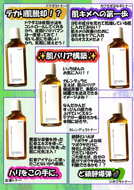 スキンケアトナー/CHAEB GONGGAN/化粧水を使ったクチコミ(2枚目)