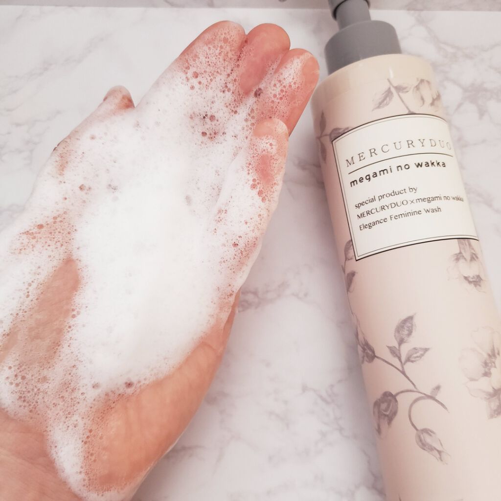 MERCURYDUO　エレガンスフェミニンウォッシュ/R&amp;/デリケートゾーンケアを使ったクチコミ（3枚目）