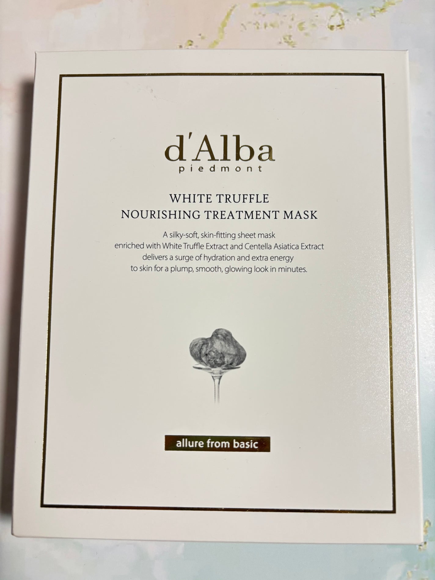 ホワイトトリュフナリシングトリートメントマスク/ダルバ/シートマスク・パックを使ったクチコミ(2枚目)