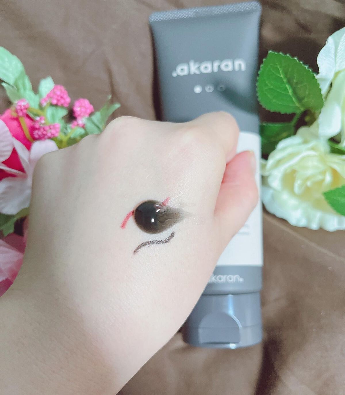 ブラックジェルクレンジング/.akaran/クレンジングジェルを使ったクチコミ(1枚目)