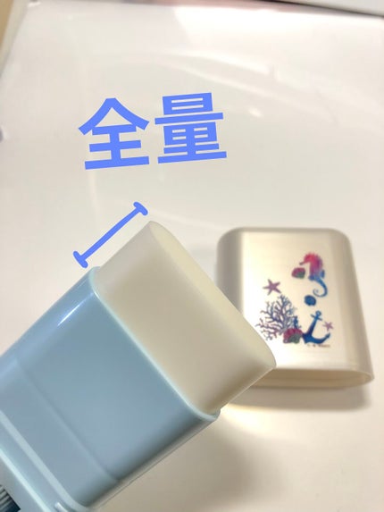 エチケットコントロール クールUVスティック with Ag/SAVON de BLAN°C/日焼け止め・UVケアを使ったクチコミ(4枚目)