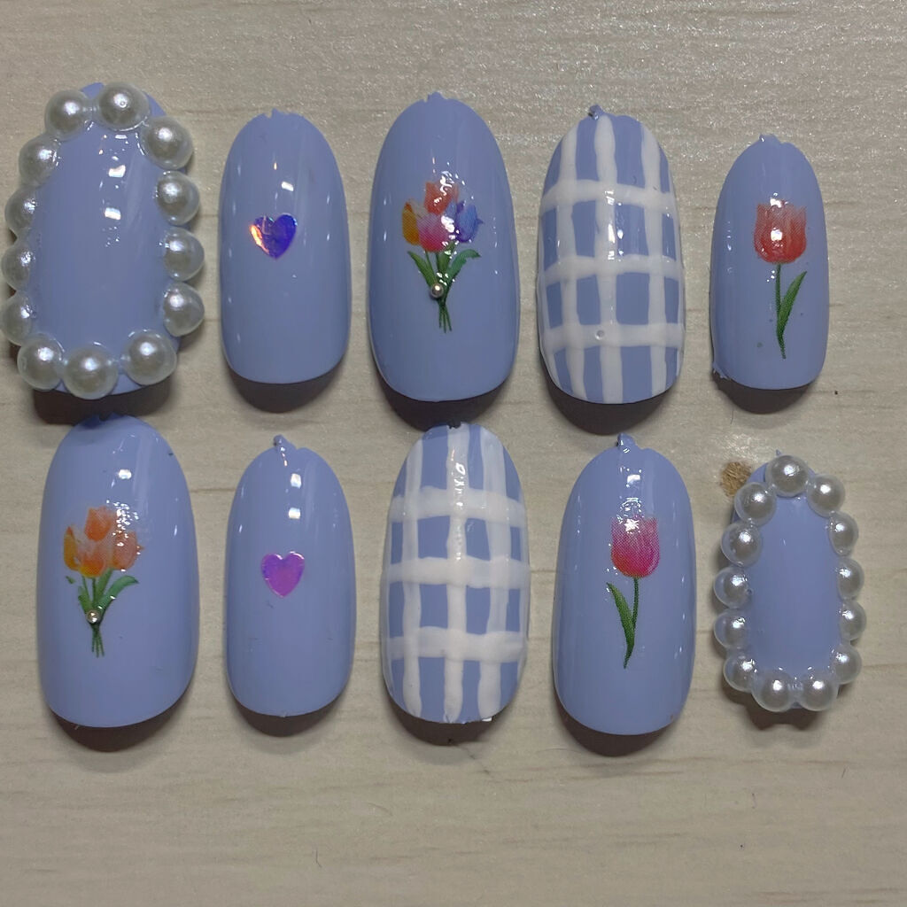 しずくネイルシール/キャンドゥ/ネイルシールを使ったクチコミ（2枚目）