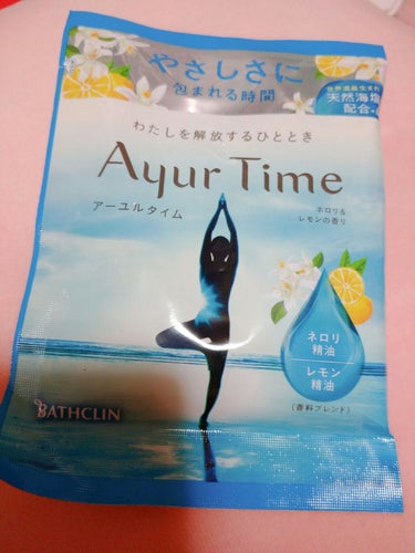 Ayur Time（アーユルタイム） ネロリ＆レモンの香り 40g/アーユルタイム/入浴剤を使ったクチコミ（1枚目）