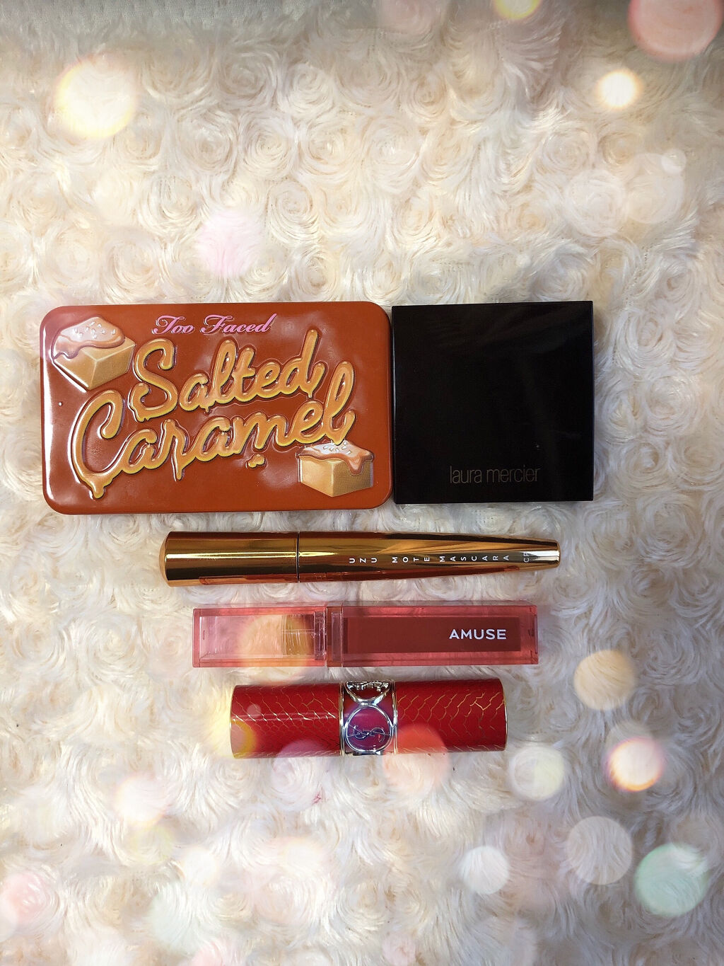 ソルテッド キャラメル ミニ アイシャドウ パレット/Too Faced/アイシャドウパレットを使ったクチコミ（1枚目）