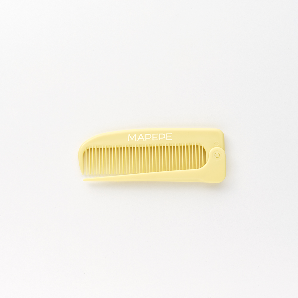 コンパクトポケットコーム レモンクリーム