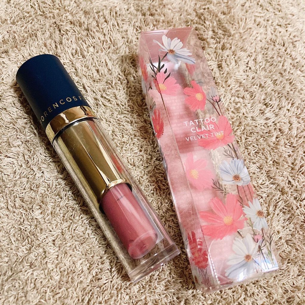 タトゥーベルベットティント/フォレンコス/リップティントを使ったクチコミ（1枚目）