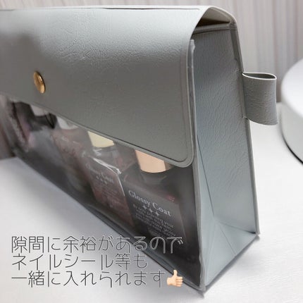 マニキュア整理ケース/DAISO/ネイル用品を使ったクチコミ(3枚目)