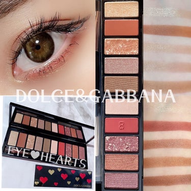 アイラブハート/DOLCE&GABBANA BEAUTY/パウダーアイシャドウを使ったクチコミ（1枚目）