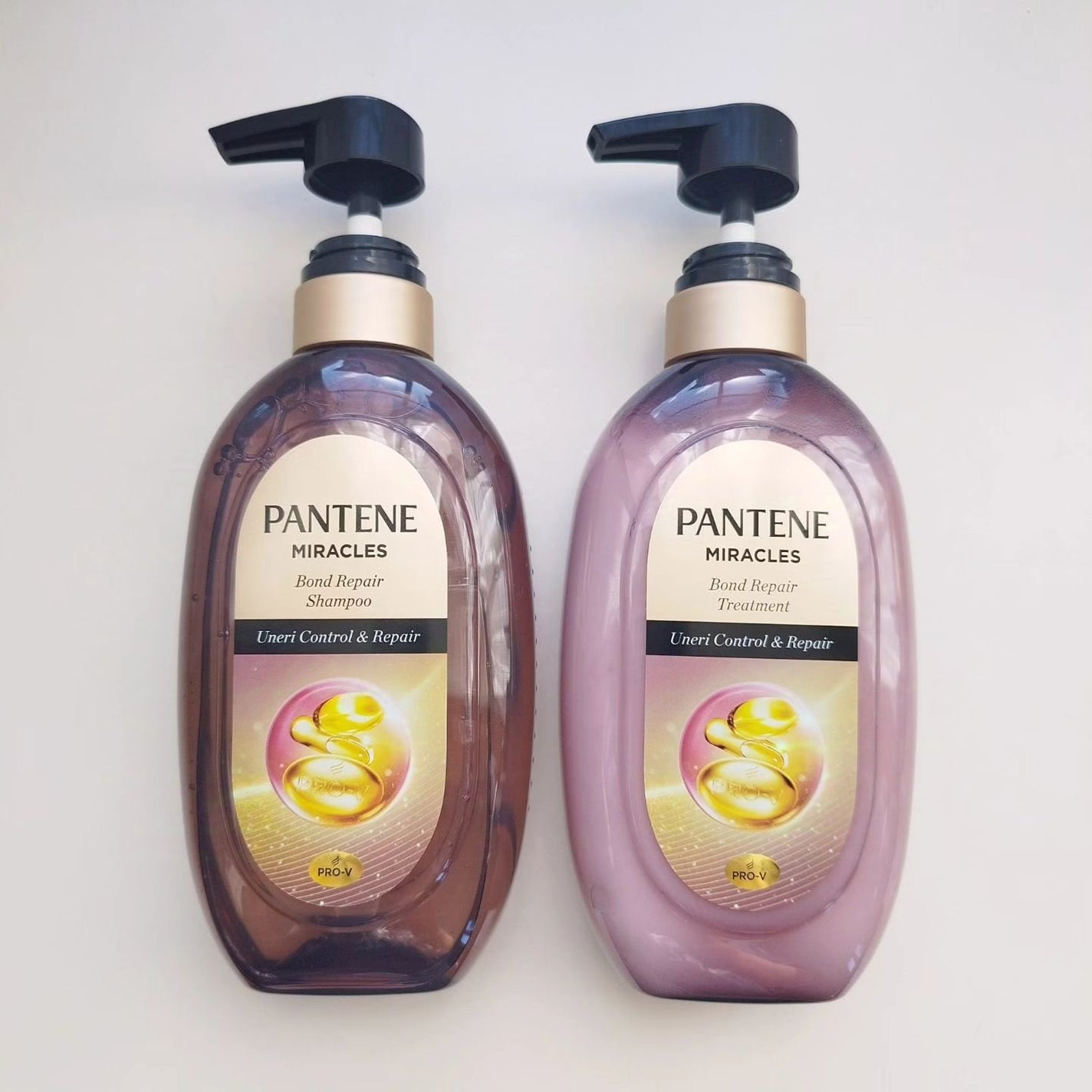 ミラクルズ うねりコントロール&リペア ボンドリペア シャンプー/トリートメント/パンテーン/市販シャンプーを使ったクチコミ(1枚目)