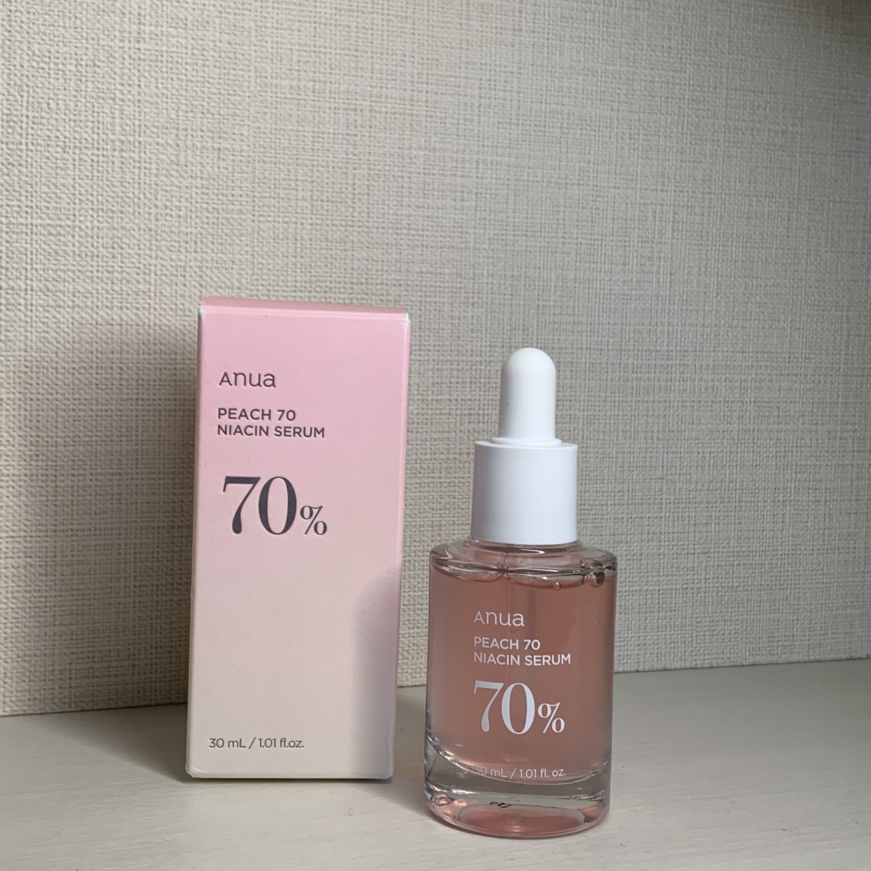 桃70%ナイアシンセラム/Anua/美容液を使ったクチコミ（1枚目）
