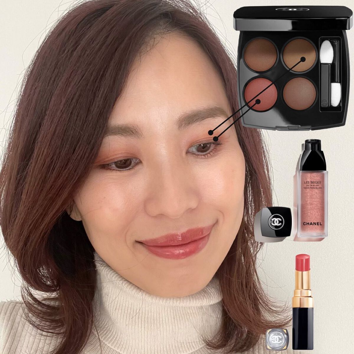 HIROMI アラフォーコスメ on LIPS 「【イエベ春の赤茶メイク💄】今年の秋冬も引き続き『赤茶』が流行っ..」(2枚目)