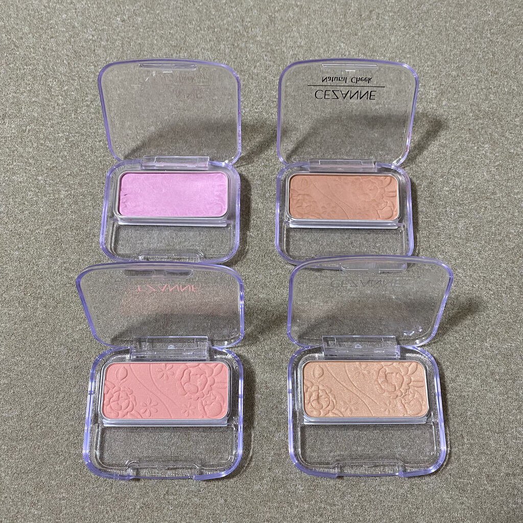 ナチュラル チークN/CEZANNE/パウダーチークを使ったクチコミ（2枚目）