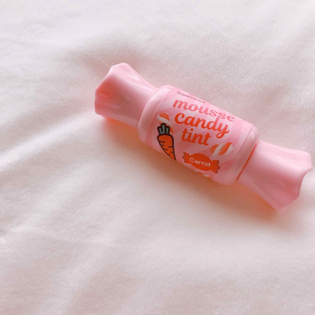 ムース キャンディー ティント/the SAEM/リップティントを使ったクチコミ（1枚目）