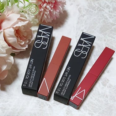 パワーマット リップスティック 135 ブリックレッド/NARS/口紅を使ったクチコミ（3枚目）