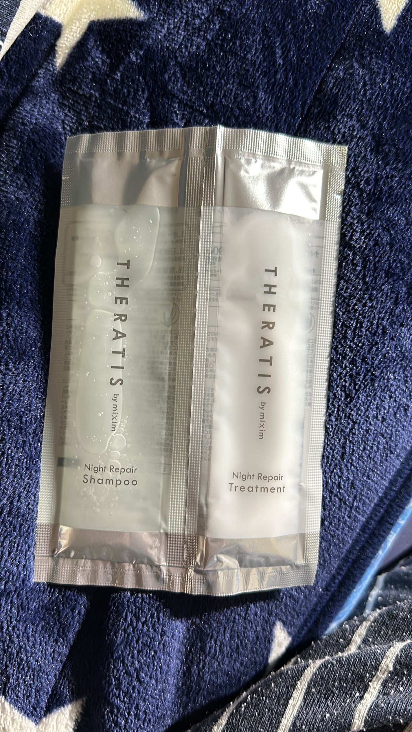 ナイトリペア シャンプー/ヘアトリートメント/THERATIS/シャンプー・コンディショナーを使ったクチコミ(3枚目)