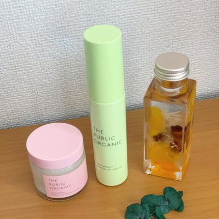スーパーバウンシーヘアオイル/THE PUBLIC ORGANIC/ヘアオイルを使ったクチコミ(4枚目)