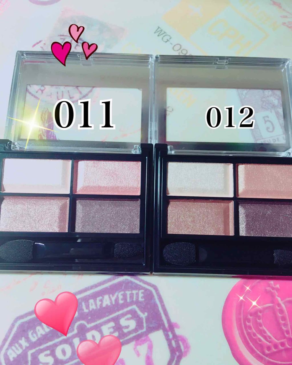 ロイヤルヴィンテージ アイズ/リンメル ロンドン/アイシャドウパレットを使ったクチコミ(2枚目)