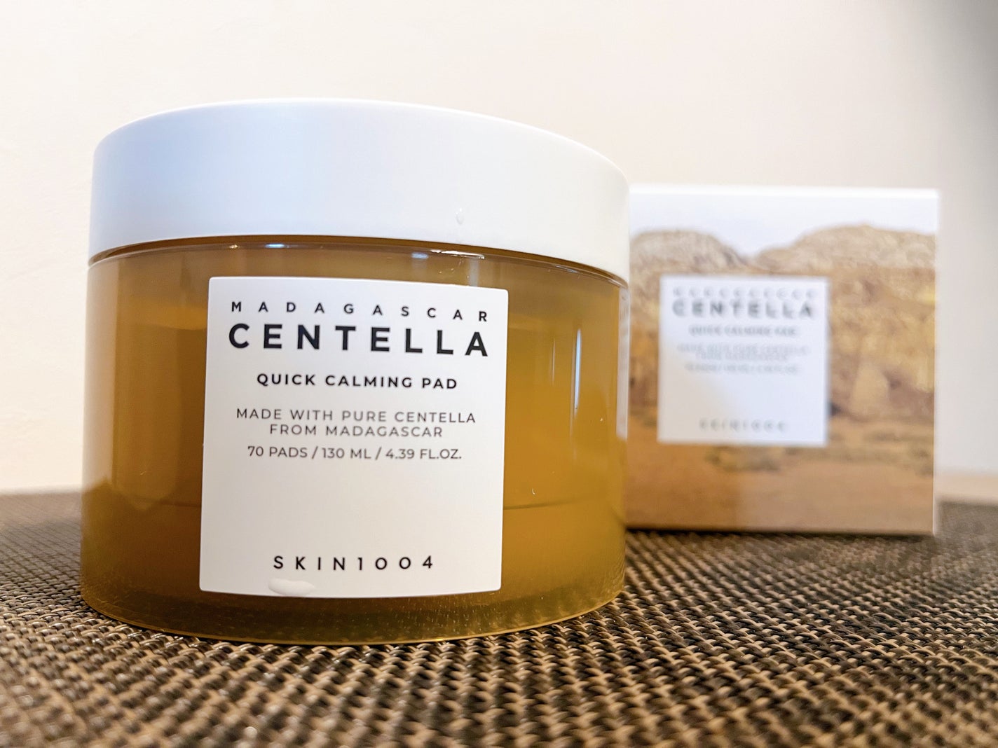 センテラ クイックカーミングパッド/SKIN1004/トナーパッドを使ったクチコミ(1枚目)