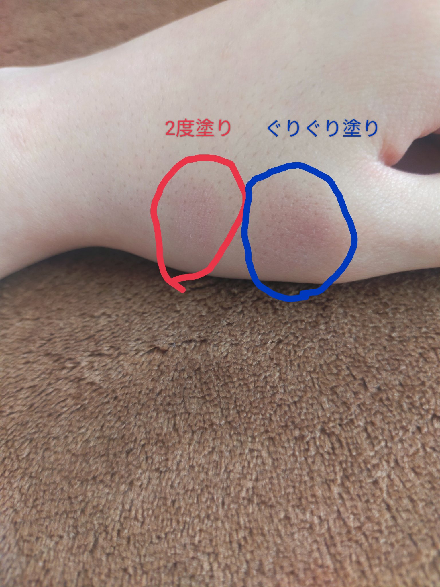 パウダー チーク 111 ピンク系/ちふれ/パウダーチークを使ったクチコミ（3枚目）