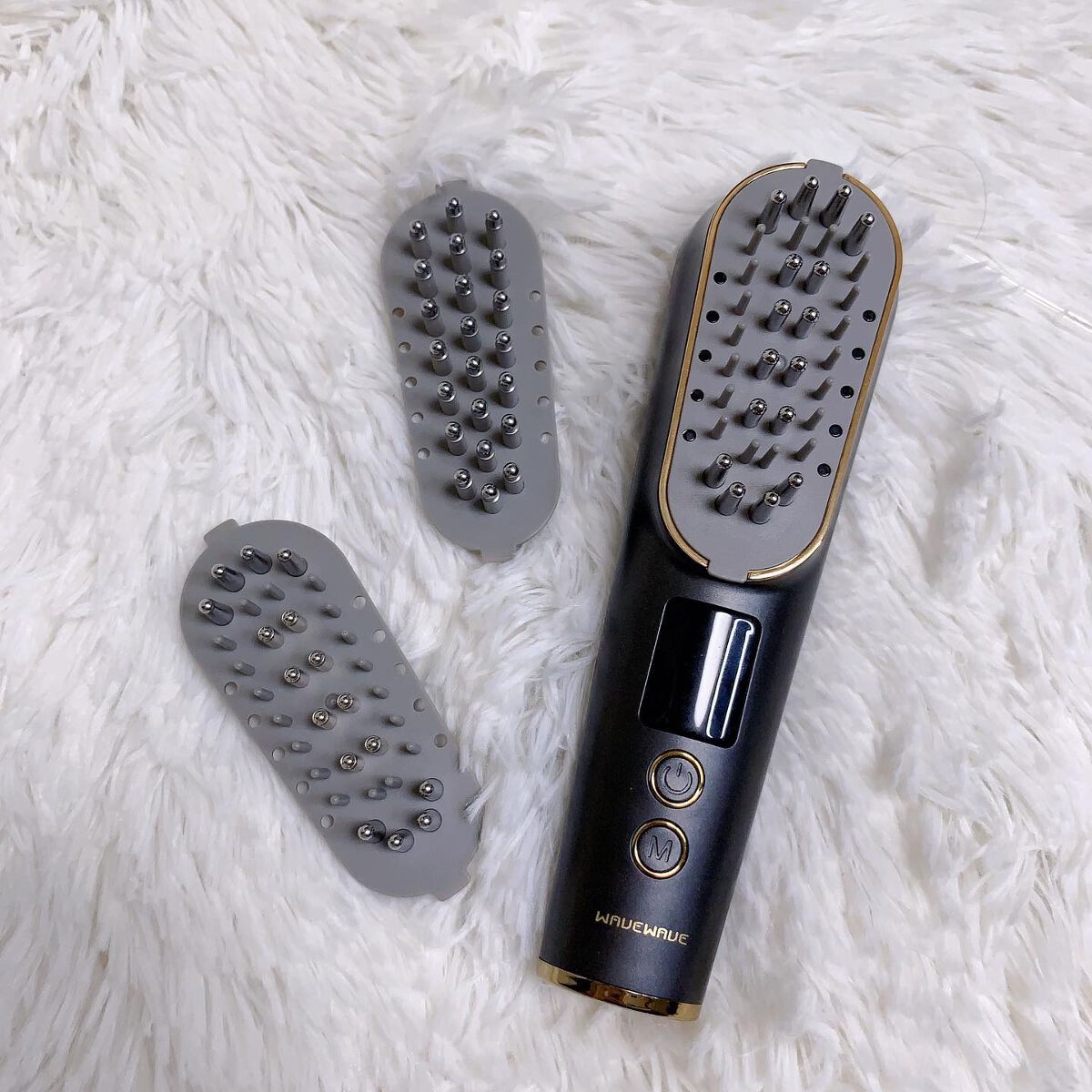 WAVEWAVE Scalp Brush Pro/WAVEWAVE/美顔器・マッサージを使ったクチコミ(4枚目)