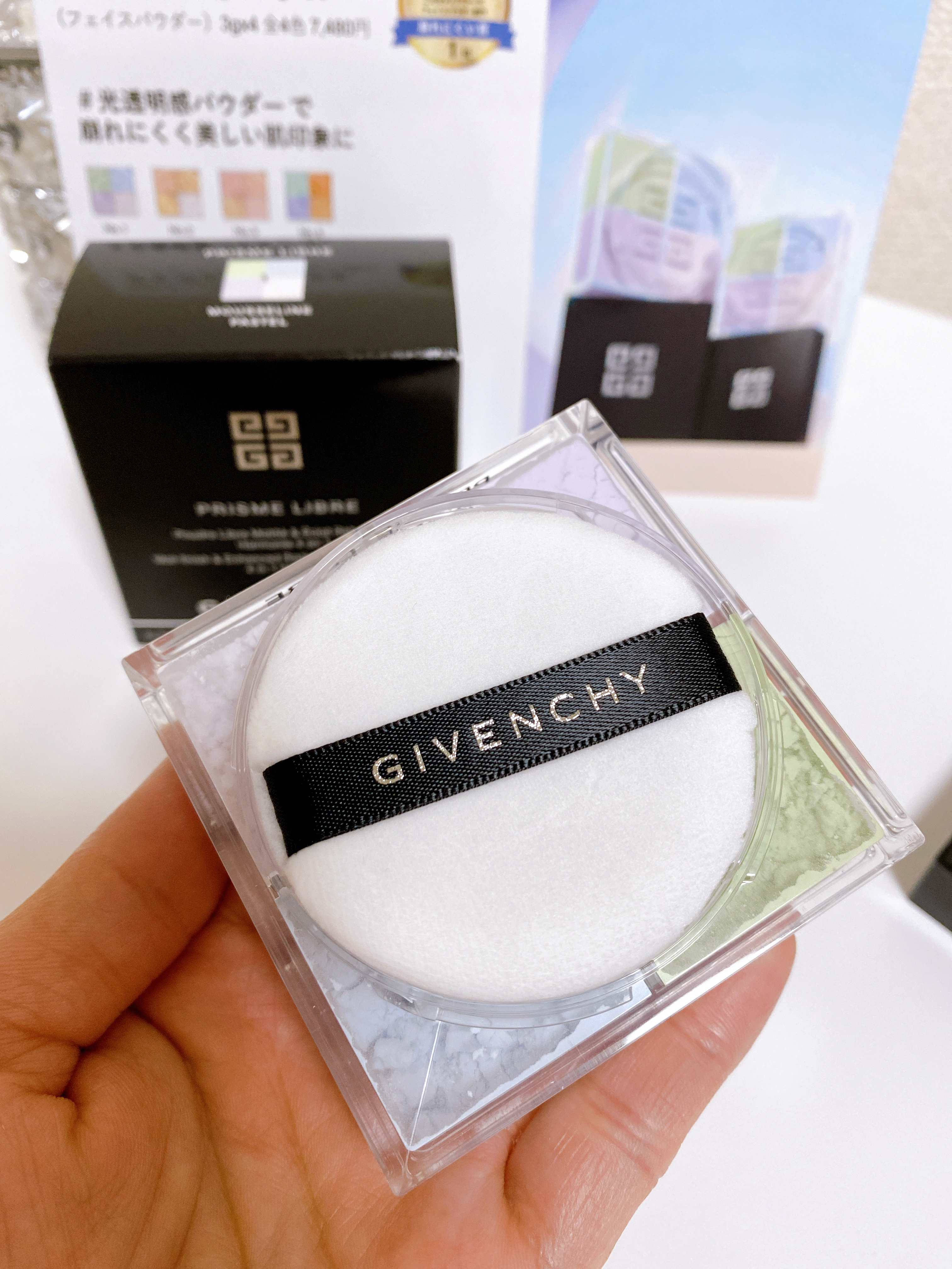 プリズム・リーブル/GIVENCHY/ルースパウダーを使ったクチコミ（2枚目）