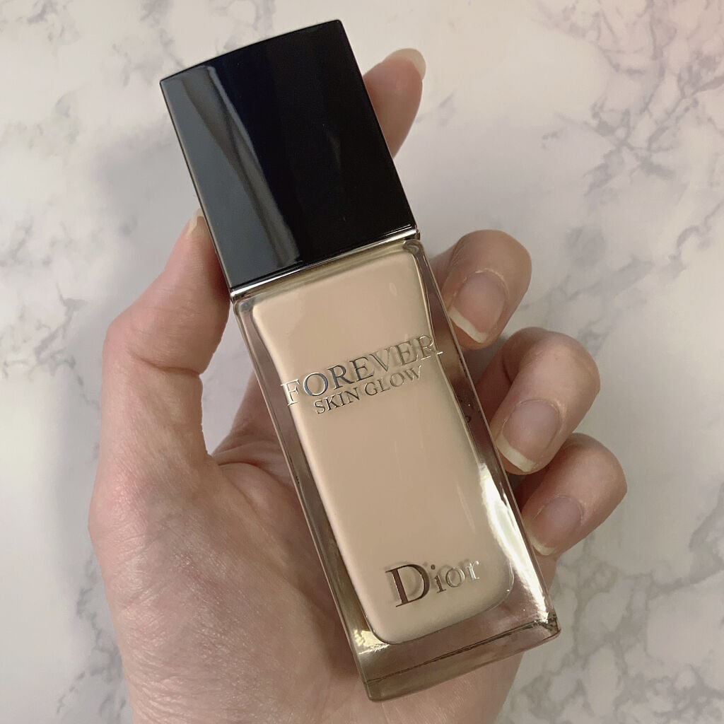 ディオールスキン フォーエヴァー フルイド グロウ/Dior/リキッドファンデーションを使ったクチコミ（2枚目）