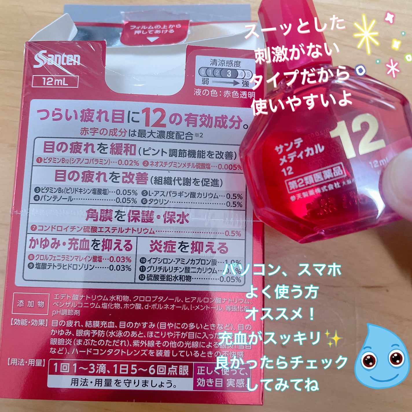 サンテメディカル12 (医薬品)/参天製薬/その他を使ったクチコミ(2枚目)
