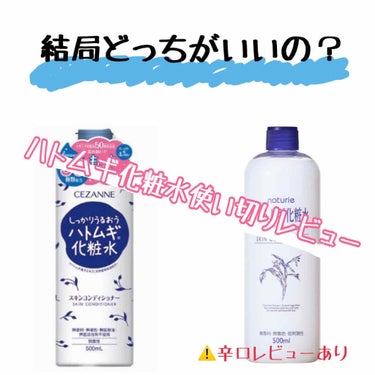 ハトムギ化粧水(ナチュリエ スキンコンディショナー R )/ナチュリエ/化粧水を使ったクチコミ（1枚目）