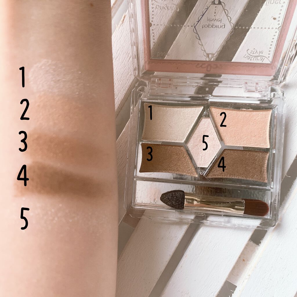 【旧品】パーフェクトスタイリストアイズ/キャンメイク/アイシャドウパレットを使ったクチコミ(2枚目)