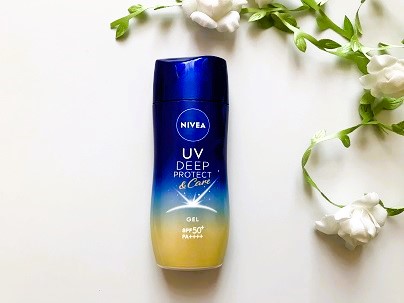ニベアUV ディープ プロテクト＆ケア ジェル/ニベア/日焼け止めジェルを使ったクチコミ（1枚目）