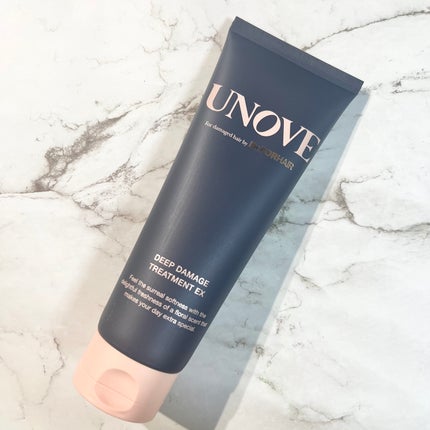 ディープダメージトリートメントEX/UNOVE/洗い流すヘアトリートメントを使ったクチコミ(1枚目)