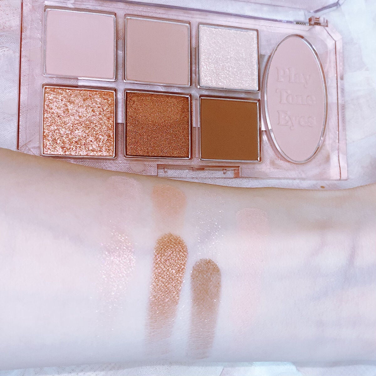 プレイトーンアイパレット/ETUDE/アイシャドウパレットを使ったクチコミ(4枚目)