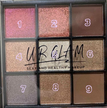 UR GLAM　BLOOMING EYE COLOR PALETTE/U R GLAM/アイシャドウパレットを使ったクチコミ（2枚目）