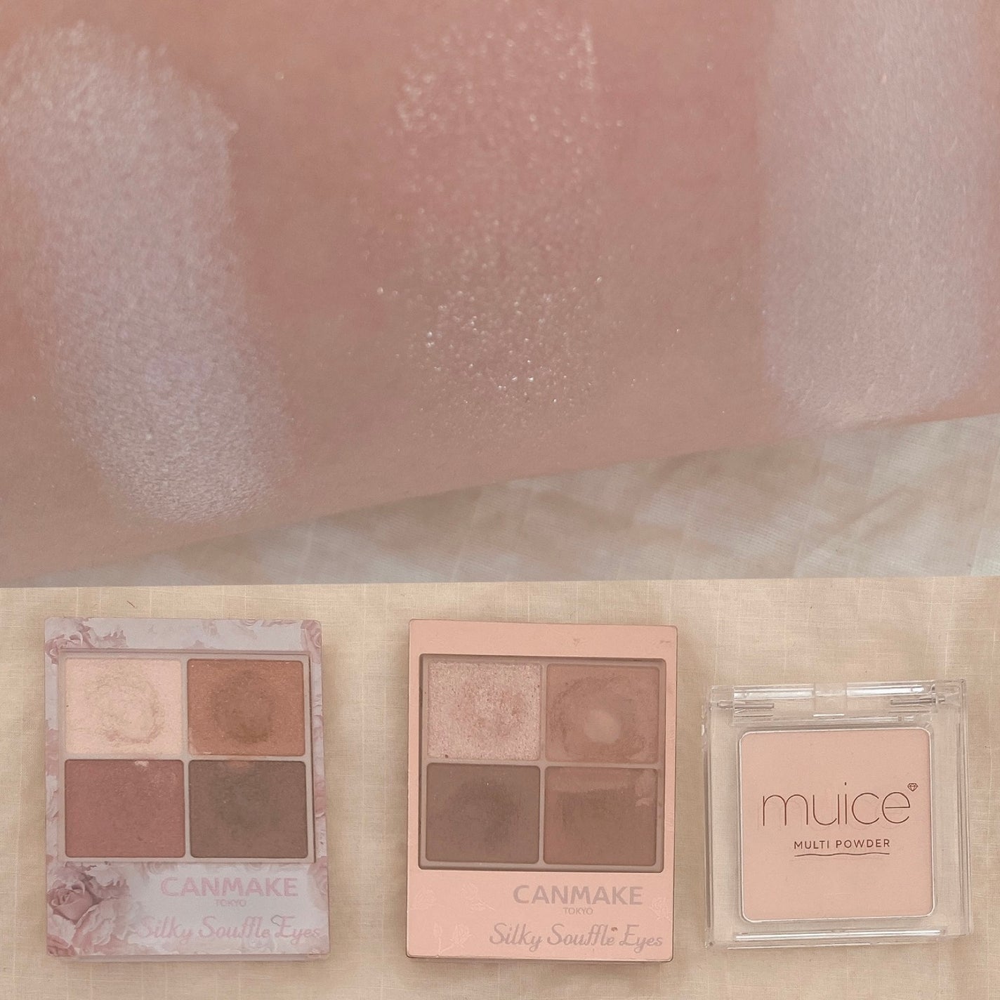 マルチキューブ/i’m meme/アイシャドウパレットを使ったクチコミ(3枚目)