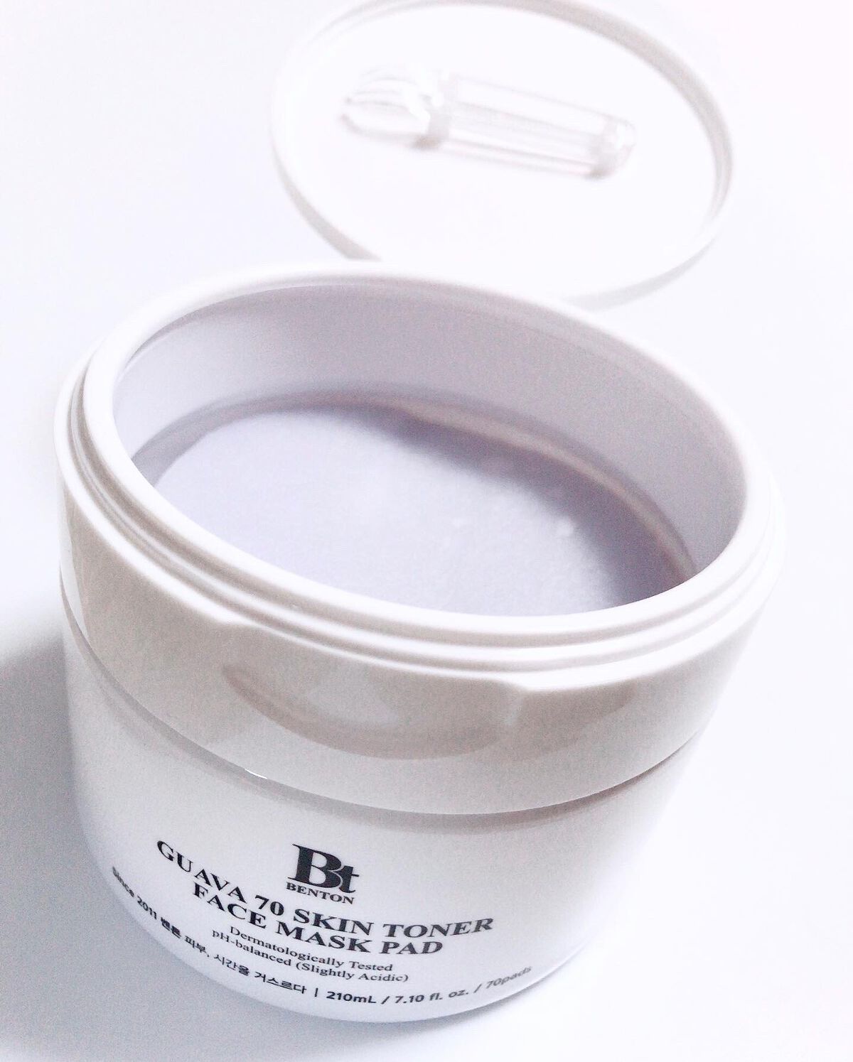 グアバ 70スキントナーパッド /BENTON/トナーパッドを使ったクチコミ（2枚目）