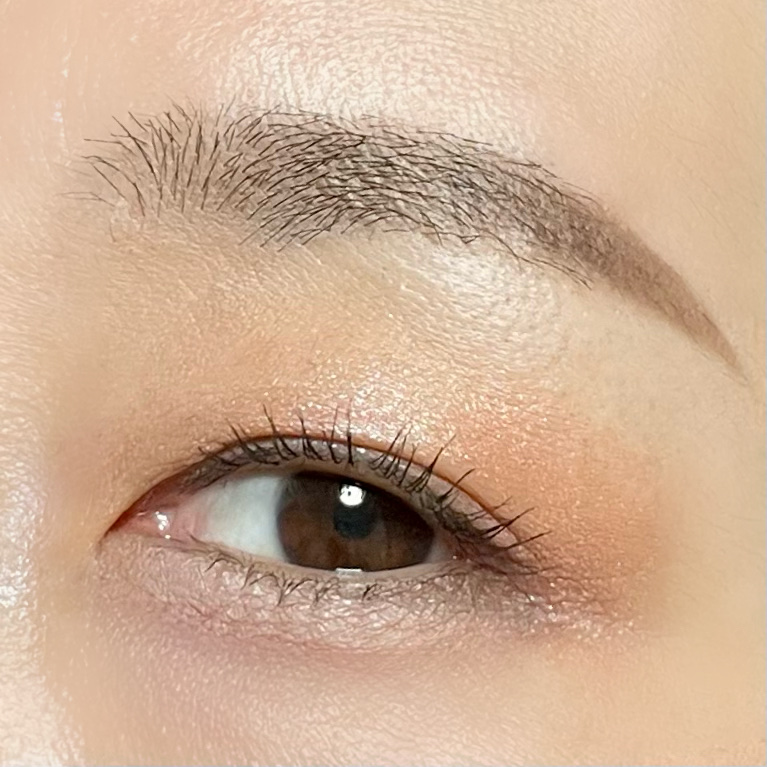 アイカラー 01/レ・メルヴェイユーズ ラデュレ/単色アイシャドウを使ったクチコミ（2枚目）