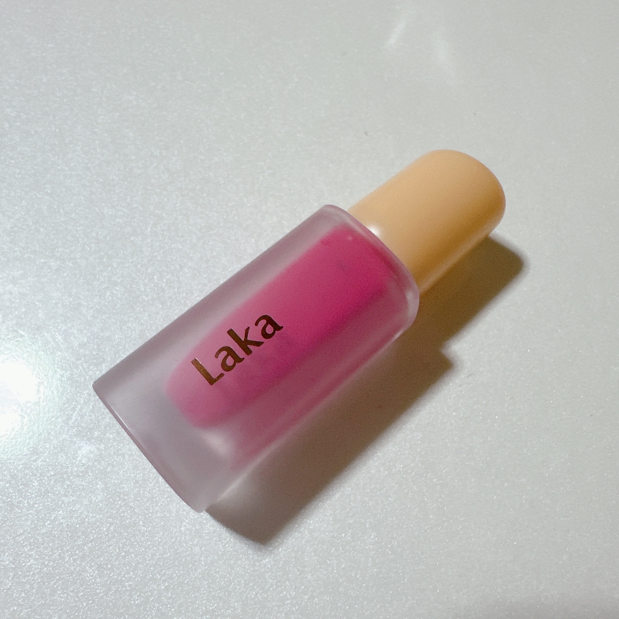 フルーティーグラムティント/Laka/リップティントを使ったクチコミ（3枚目）