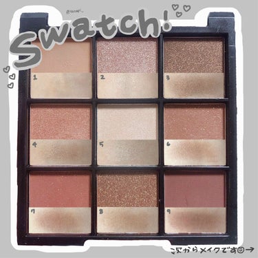 UR GLAM　BLOOMING EYE COLOR PALETTE/U R GLAM/アイシャドウパレットを使ったクチコミ（2枚目）