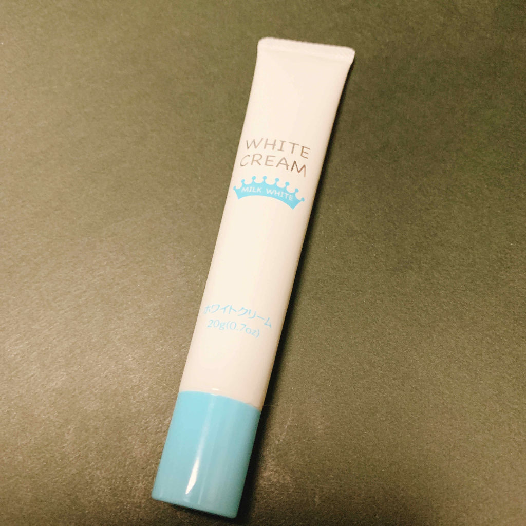 日本製ホワイトクリームＤ/DAISO/化粧下地を使ったクチコミ（1枚目）