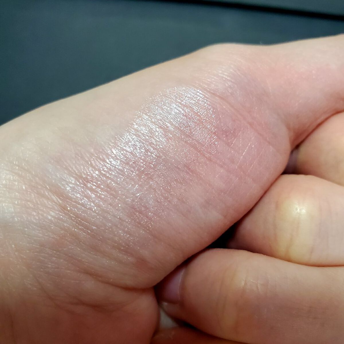 jill leen. シングルムースアイシャドウ 101 ホワイトシュガー/jill leen./単色アイシャドウを使ったクチコミ（3枚目）