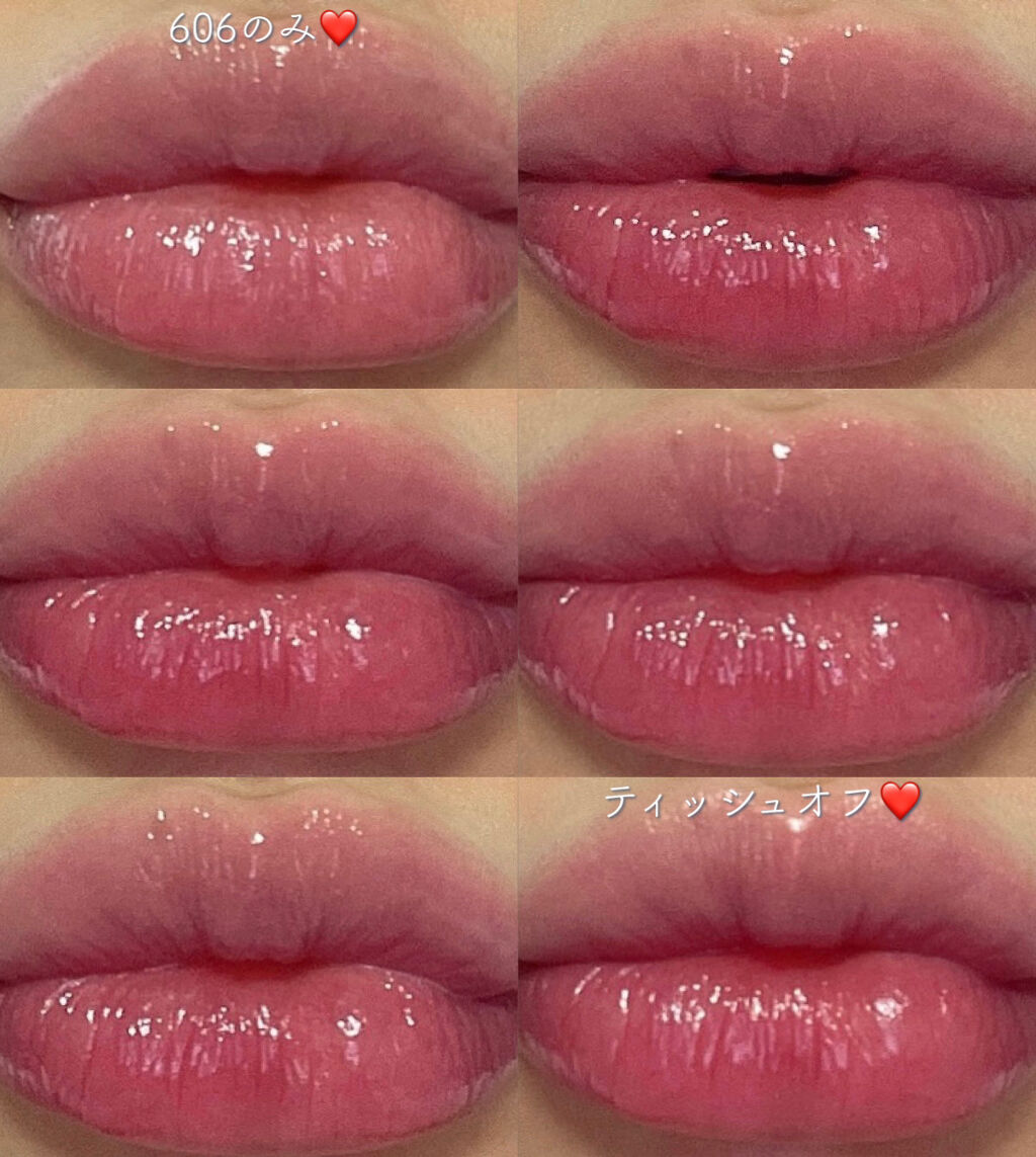 ルージュ ピュールクチュール ヴェルニ ウォーターステイン/YVES SAINT LAURENT BEAUTE/口紅を使ったクチコミ（2枚目）