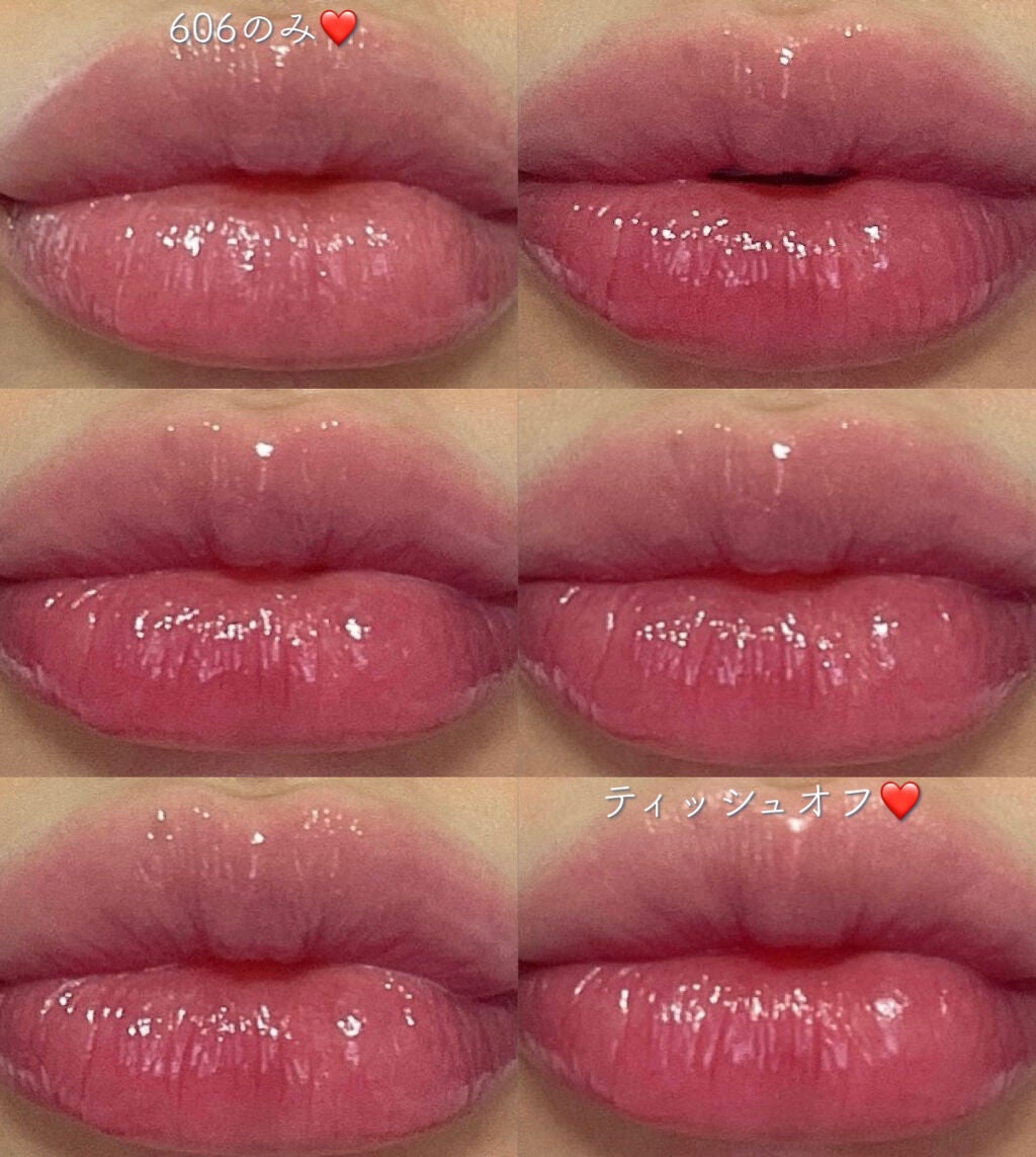 ルージュ ピュールクチュール ヴェルニ ウォーターステイン/YVES SAINT LAURENT BEAUTE/口紅を使ったクチコミ(2枚目)