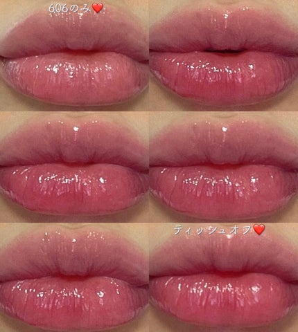 ルージュ ピュールクチュール ヴェルニ ウォーターステイン/YVES SAINT LAURENT BEAUTE/口紅を使ったクチコミ(2枚目)