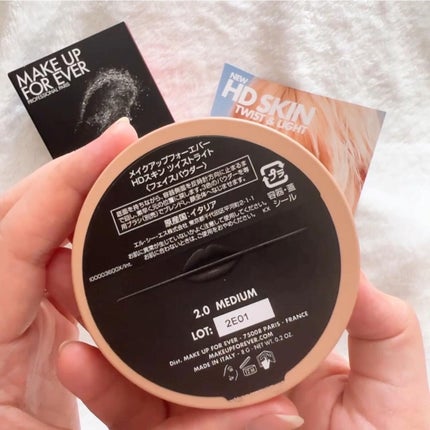 HDスキン ツイストライト/MAKE UP FOR EVER/ルースパウダーを使ったクチコミ(8枚目)