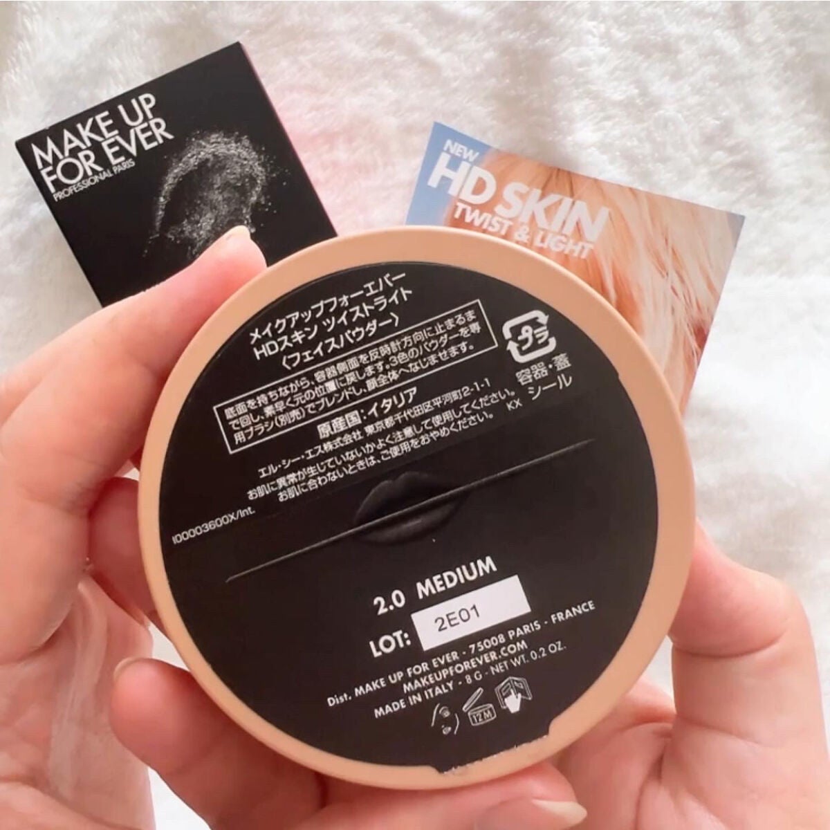 HDスキン ツイストライト/MAKE UP FOR EVER/ルースパウダーを使ったクチコミ(8枚目)