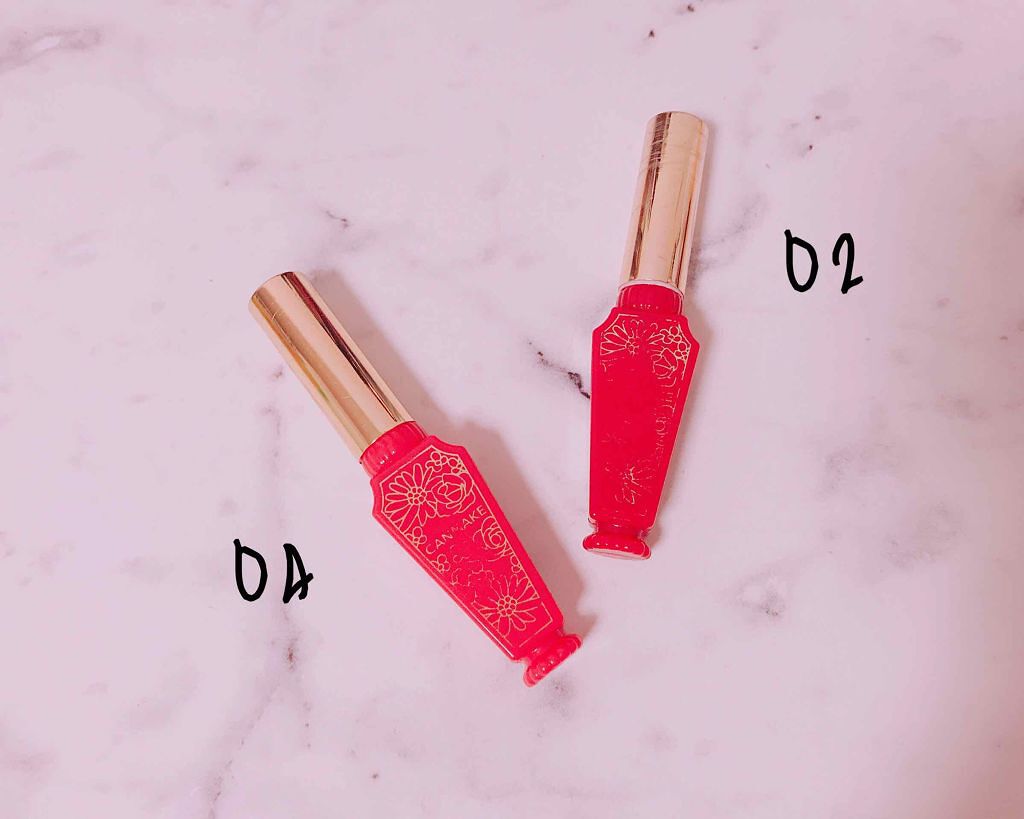 リップティントシロップ/キャンメイク/リップティントを使ったクチコミ（1枚目）