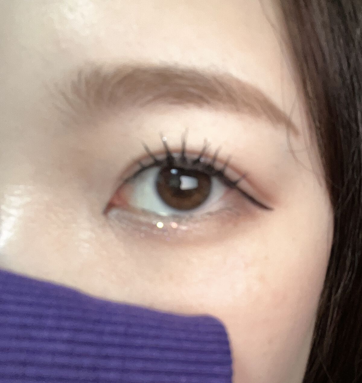 グリッター イルミネーションライナー R/CipiCipi/リキッドアイライナーを使ったクチコミ（1枚目）