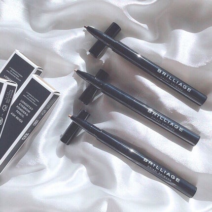 ロングステイ アイブロウパウダー&ペンシル/ブリリアージュ/アイブロウペンシルを使ったクチコミ(4枚目)